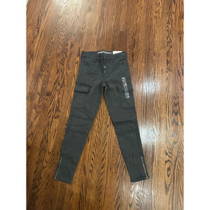 American Eagle Outfitters Charcoal Grey Cargo Jeggings